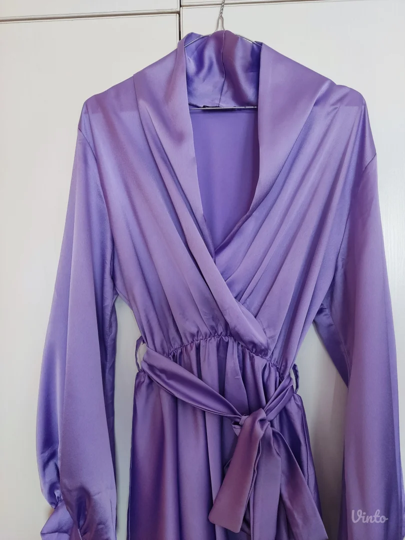 Satenska haljina vel.M