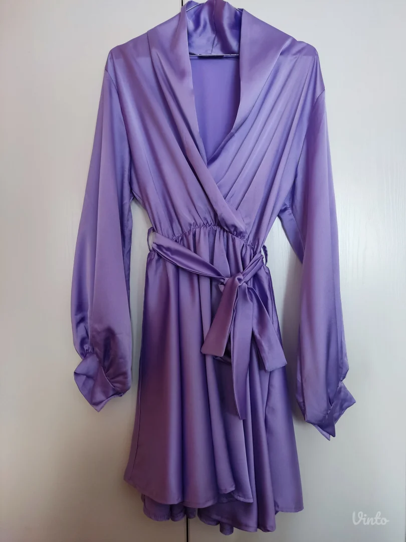 Satenska haljina vel.M