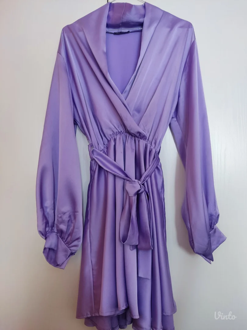 Satenska haljina vel.M