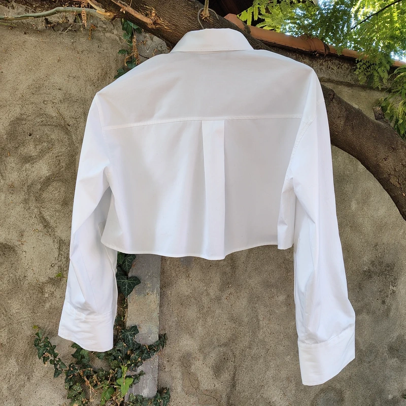Zara oversize crop kosulja