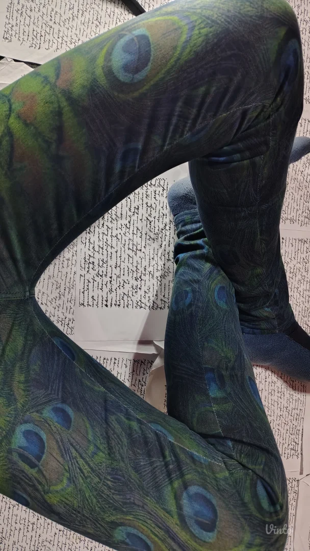 7 for all Mankind farmerice paunovo perje