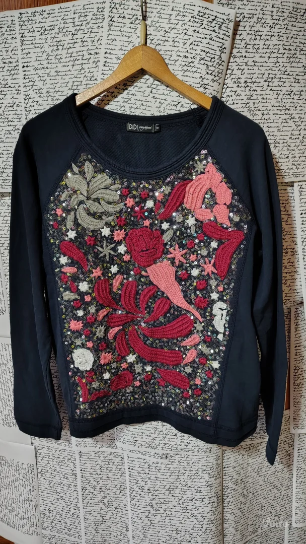 Didi majica sa šljokicama fliterom