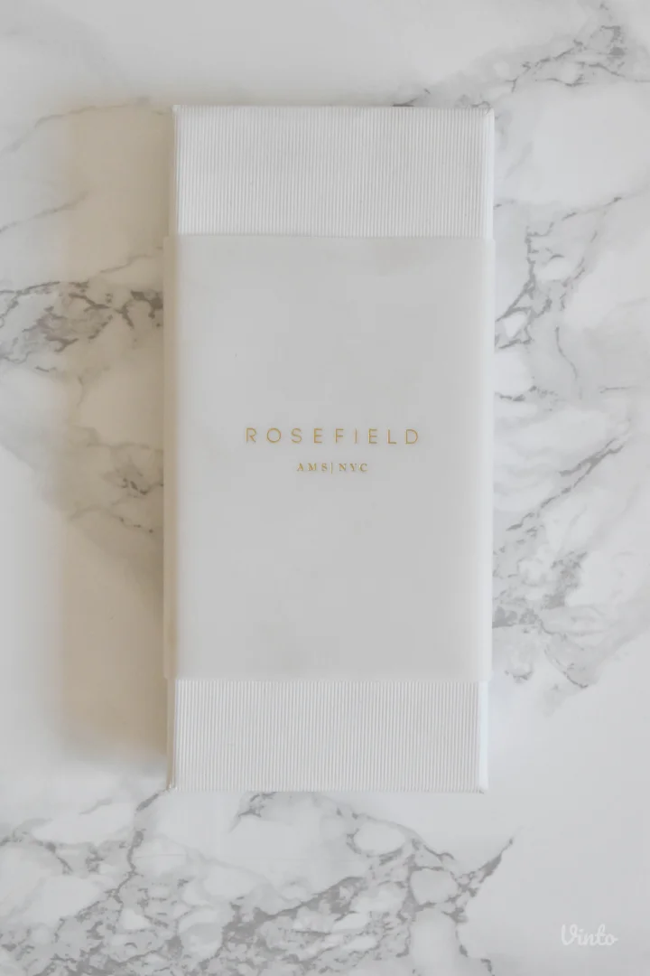 Rosefield ručni sat, model Tribeca, black/rose gold (novo u originalnom pakovanju)