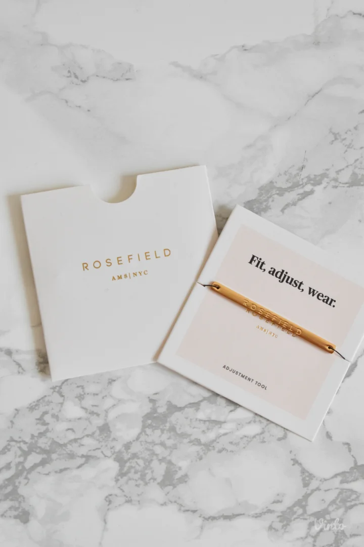 Rosefield ručni sat, model Tribeca, black/rose gold (novo u originalnom pakovanju)