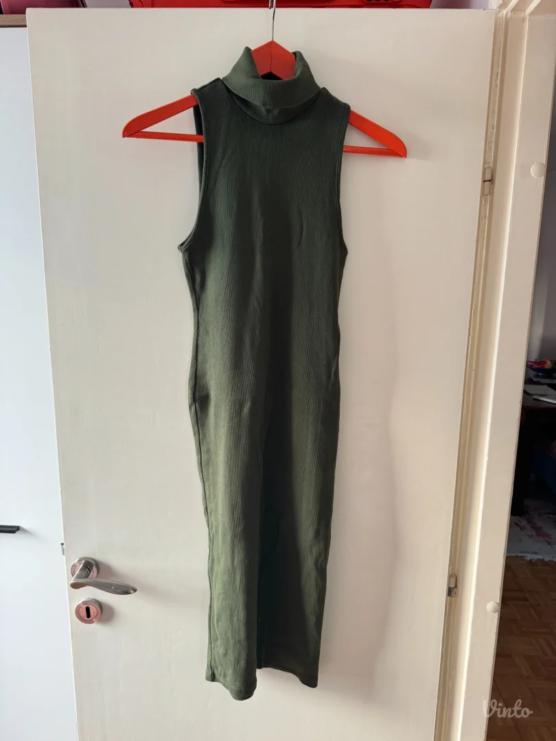 pamučna ZARA midi haljina - M