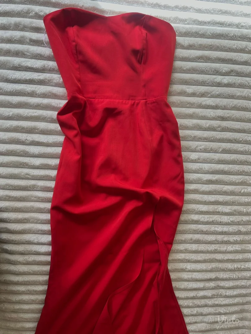 maxi crvena HIGHNESS haljina - S