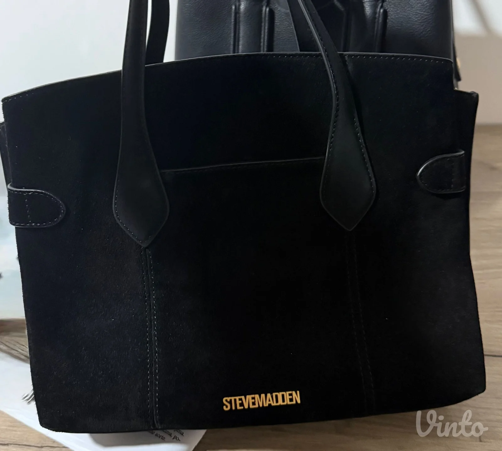 Steve Madden torbica od antilop kože + kaiš