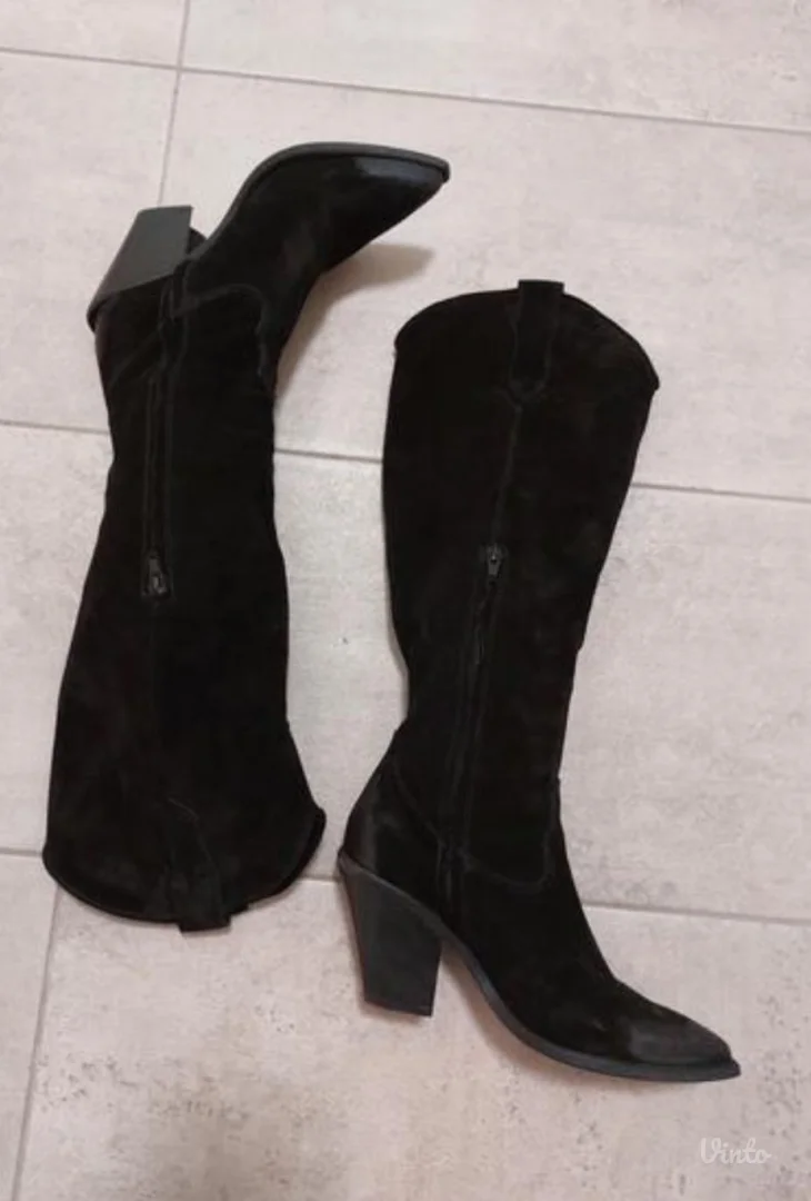 Kožne kaubojke - kao nove