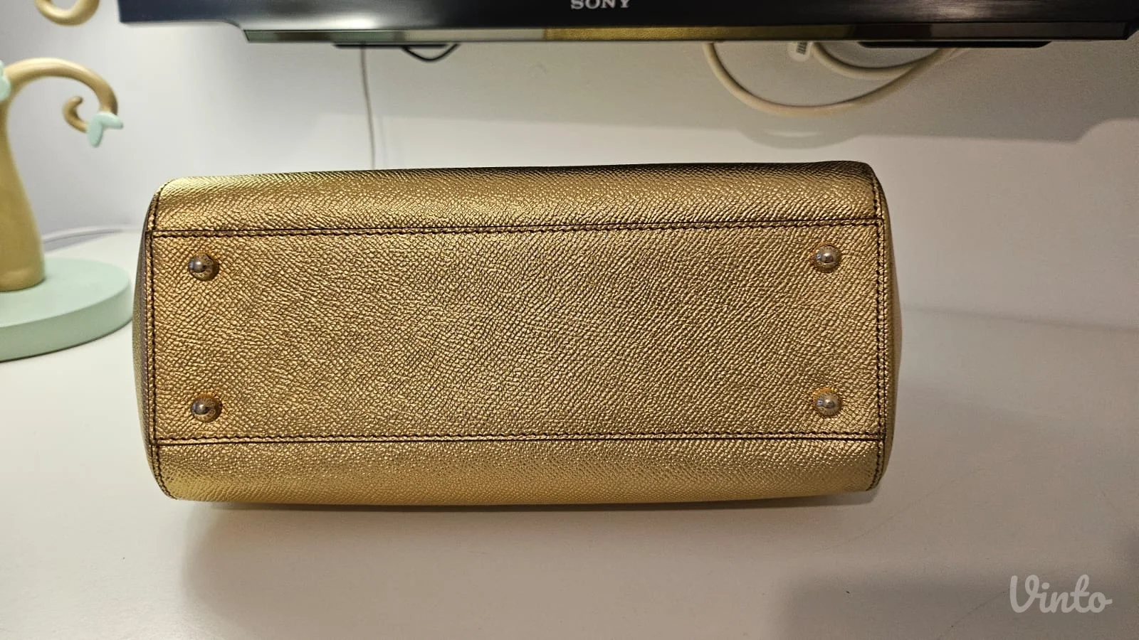 zlatna Dolce&Gabbana Sicily torba {original}