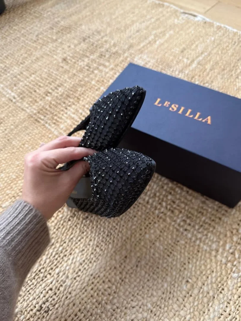 NOVE LeSilla Swarovski baletanke - 37.5