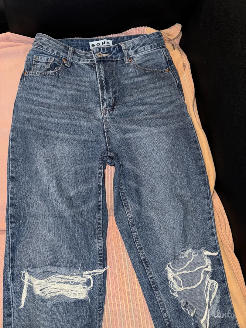 Baggy neobične farmerke