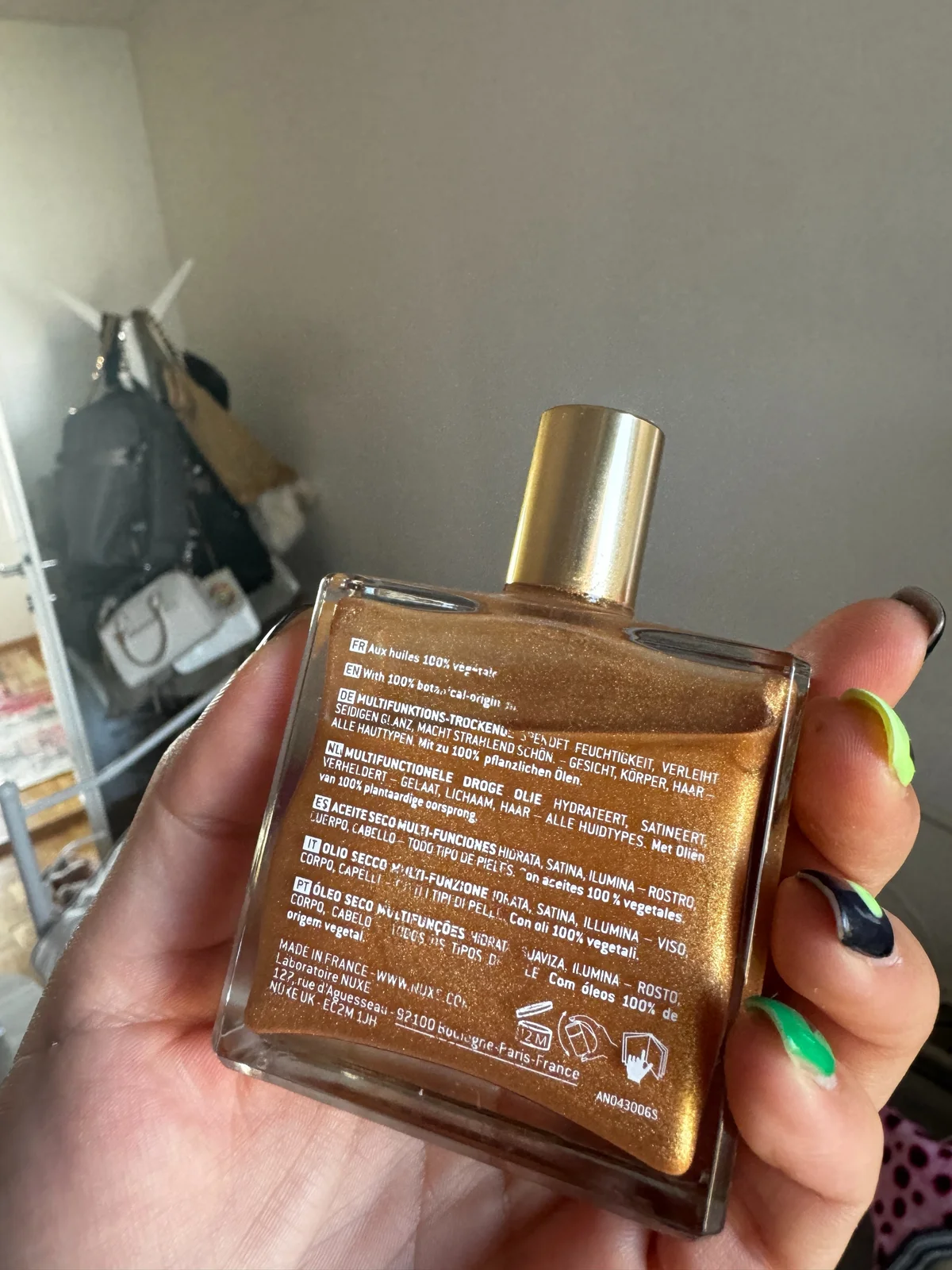 NOVO Nuxe svetlucavo ulje za telo, kosu - 50ml