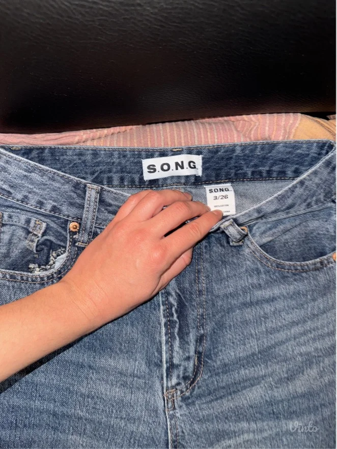 Baggy neobične farmerke