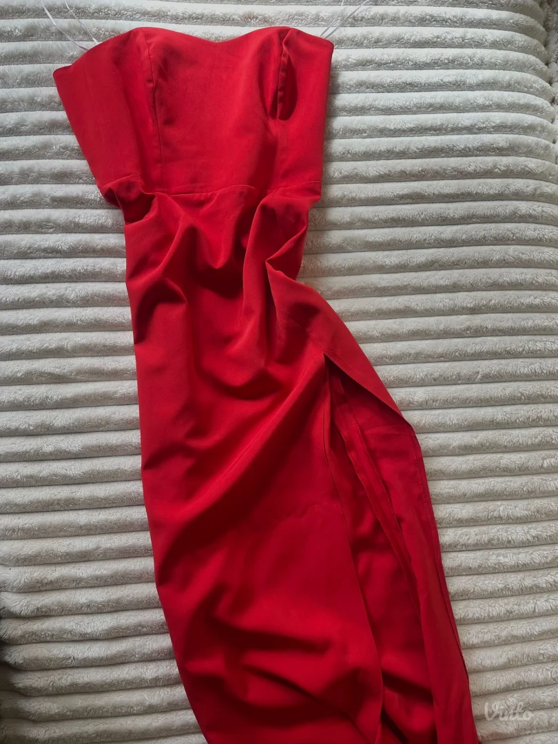 maxi crvena HIGHNESS haljina - S