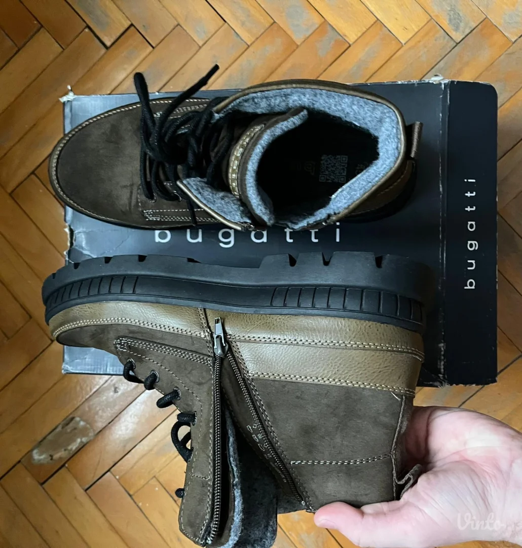 NOVE kožne BUGGATI cipele + ulošci - 45