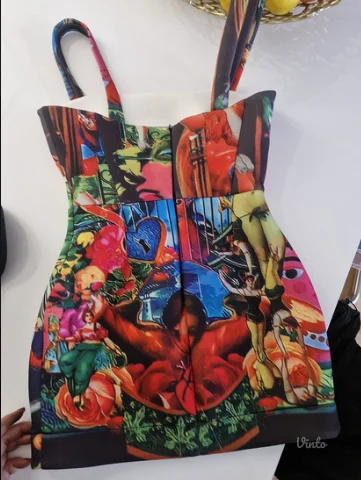 NOVA Milica Tričković unikatna haljina - S