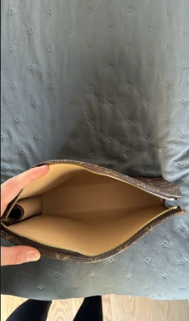 kožna Louis Vuitton pismo torba/neseser