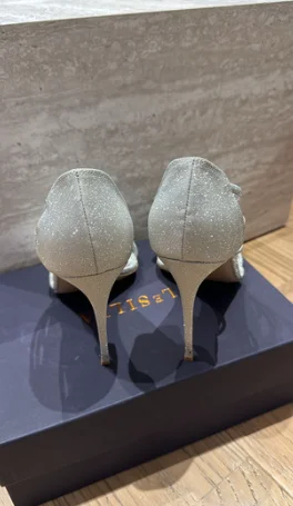 Le Silla srebrne štikle - 40br