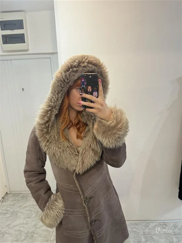 Monton - pravo krzno - L/XL