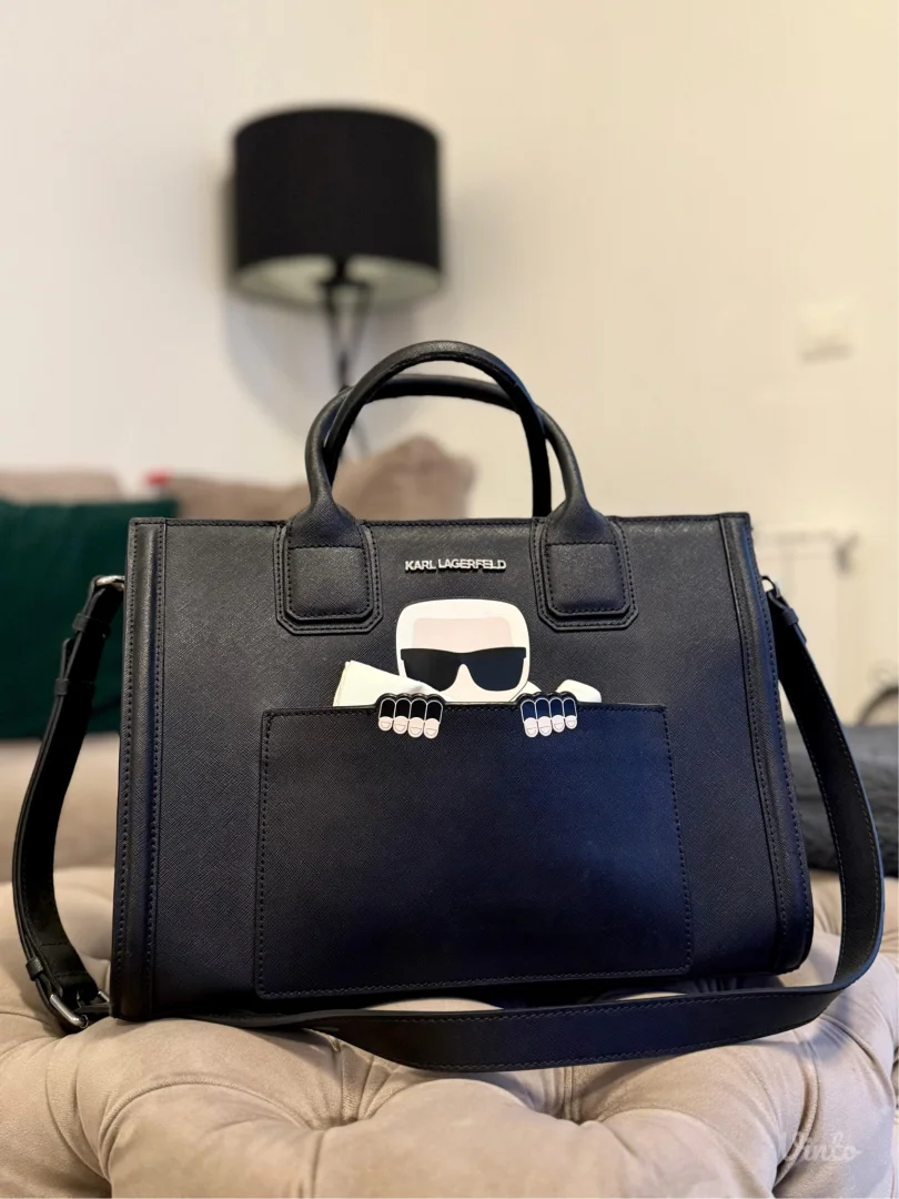 kožna Karl Lagerfeld tašna (original)