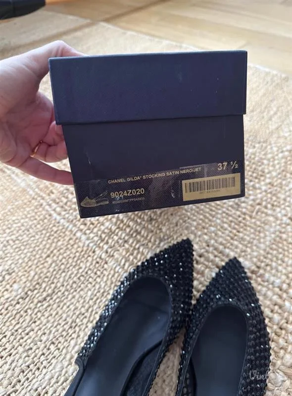 NOVE LeSilla Swarovski baletanke - 37.5