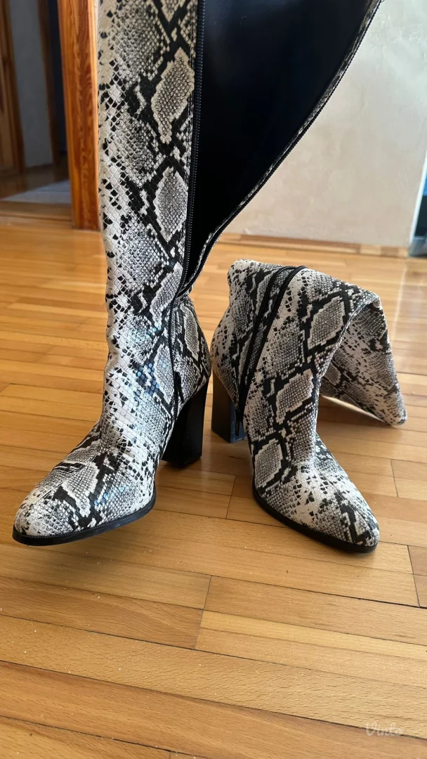 NOVE Mango čizme na štiklu