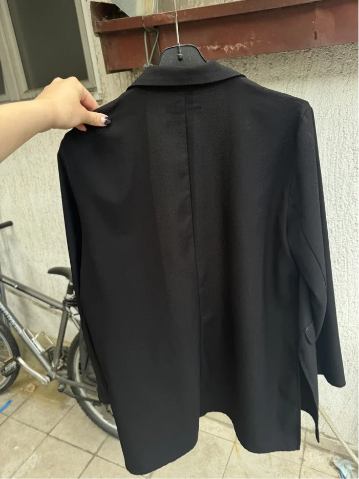 Crni kardigan/sako Stradivarius - L