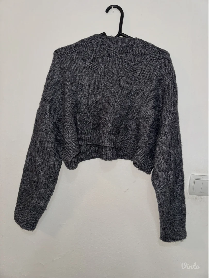 Mekani crop džemper