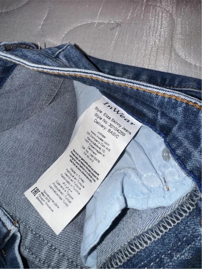 Dugačke skinny jeans farmerke - 36