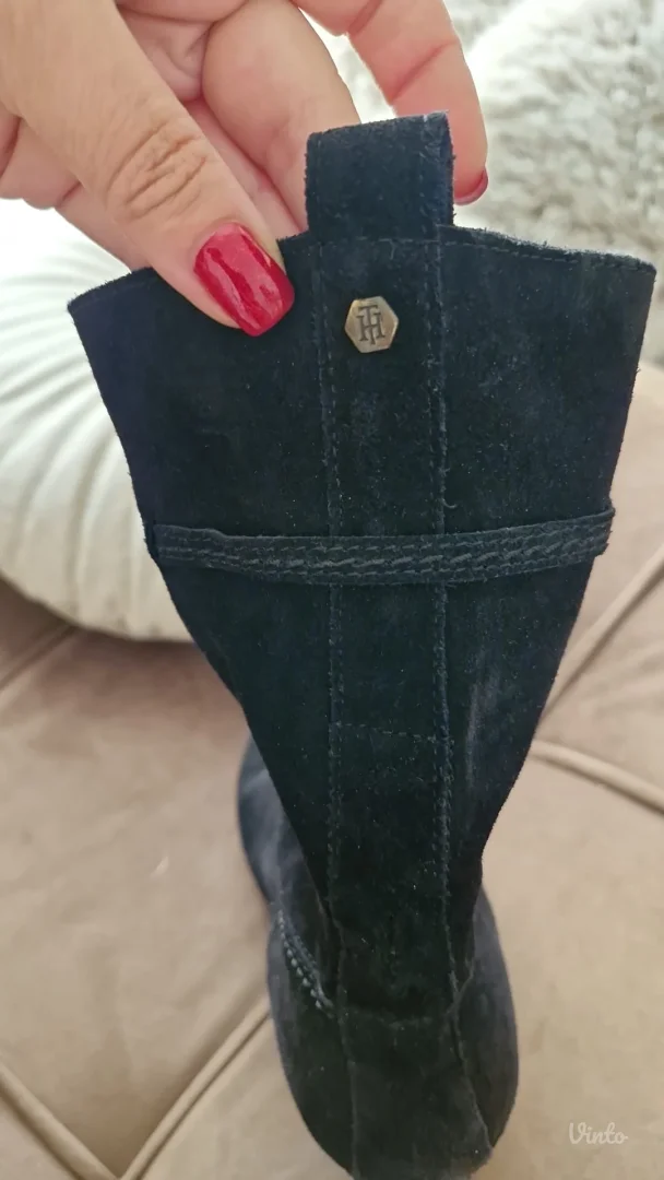 NOVE Tommy Hilfiger čizme na štiklu