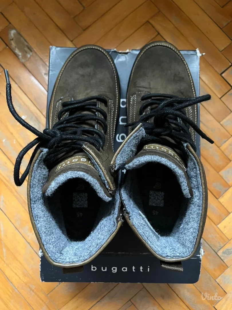 NOVE kožne BUGGATI cipele + ulošci - 45