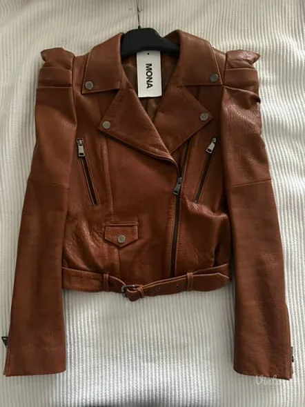 kožna nova Mona jakna