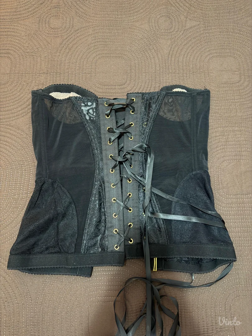 Viralni crni korset - XS-M