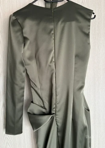 Svečana maslinasto zelena haljina