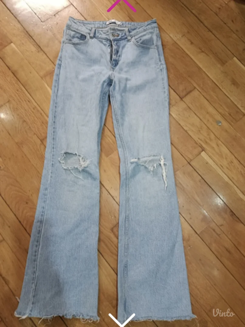 zvonaste ZARA farmerke - 36