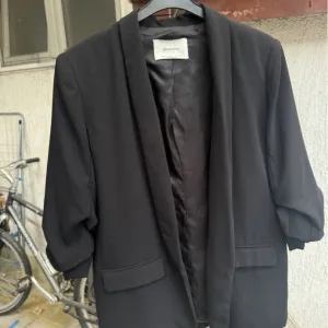 Crni oversized sako - L