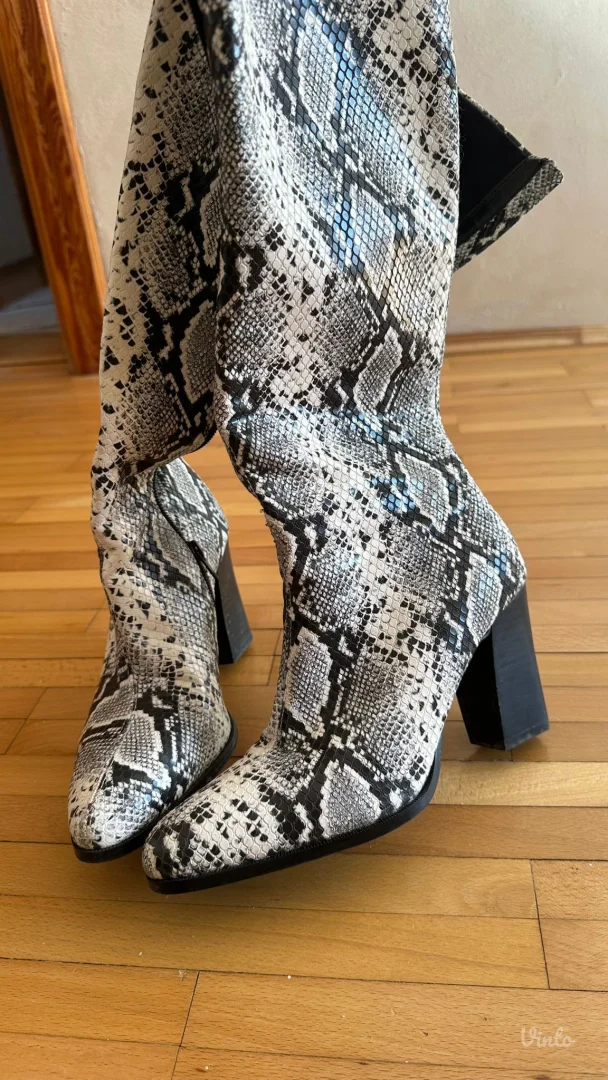 NOVE Mango čizme na štiklu