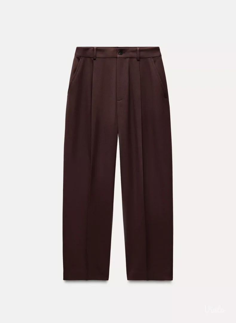 ZW collection zara pantalone premium braon