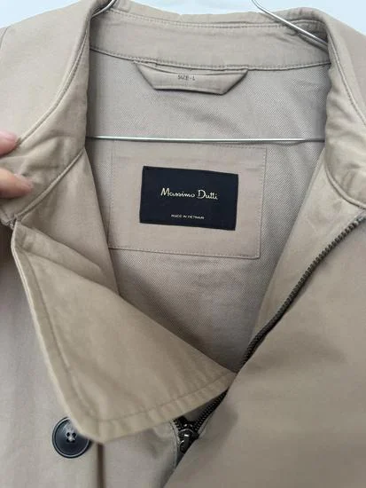Massimo Dutti muski mantil trench