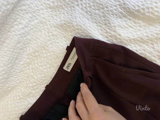 ZW collection zara pantalone premium braon