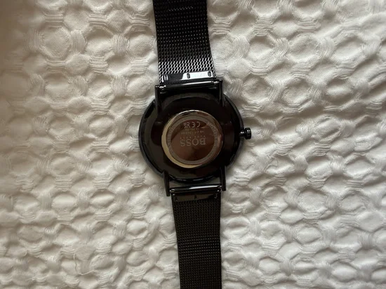 Hugo Boss muski sat ORIGINAL crni - potpuno nov