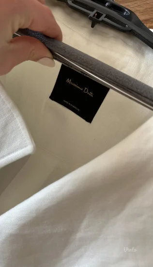 Massimo Dutti laneni trench novo