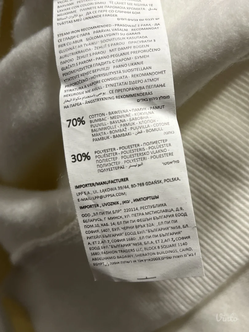 Beli muski duks (M) sa etiketom iz Reserved