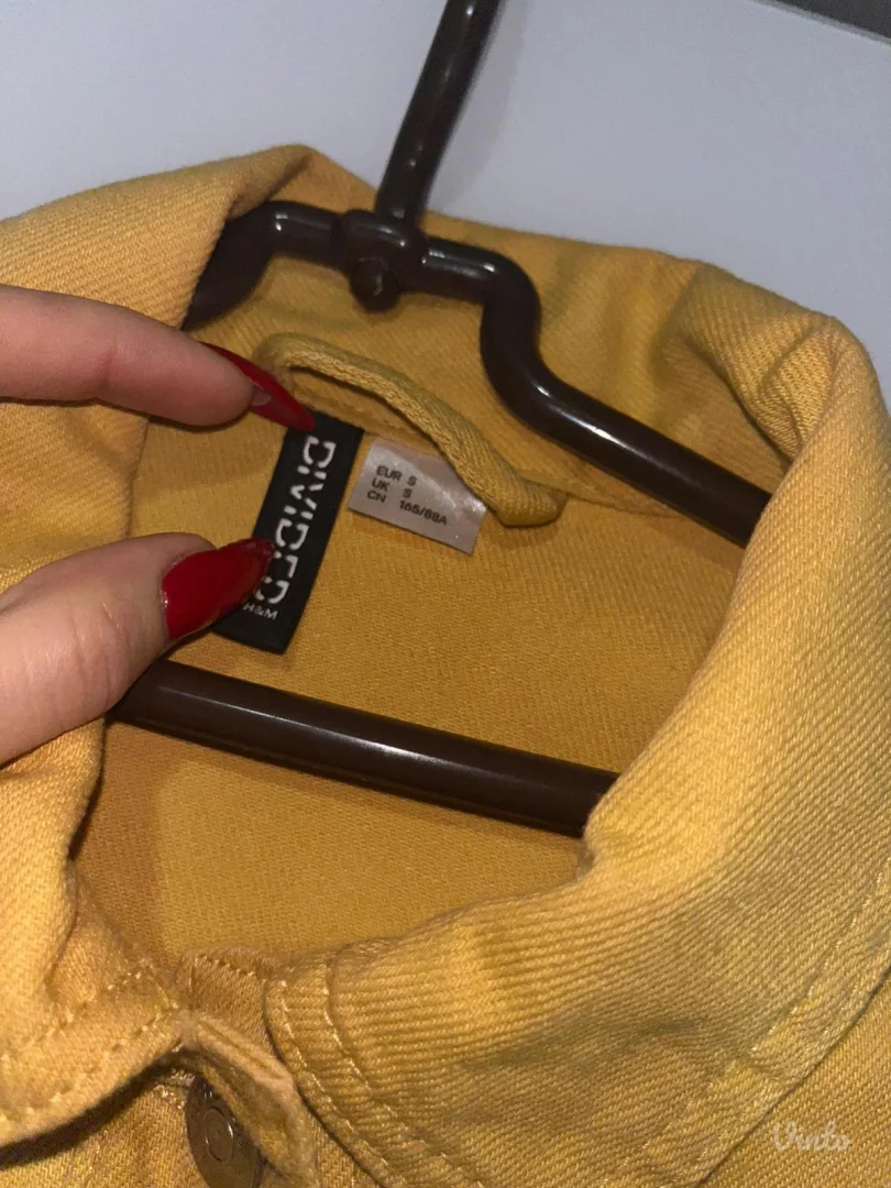 HM oker žuta jakna, S veličine