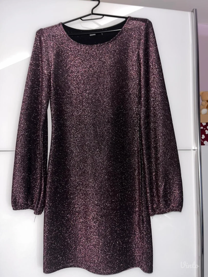 Šljokičava haljina S veličina