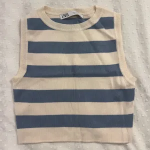 Zara - plavo, beli top