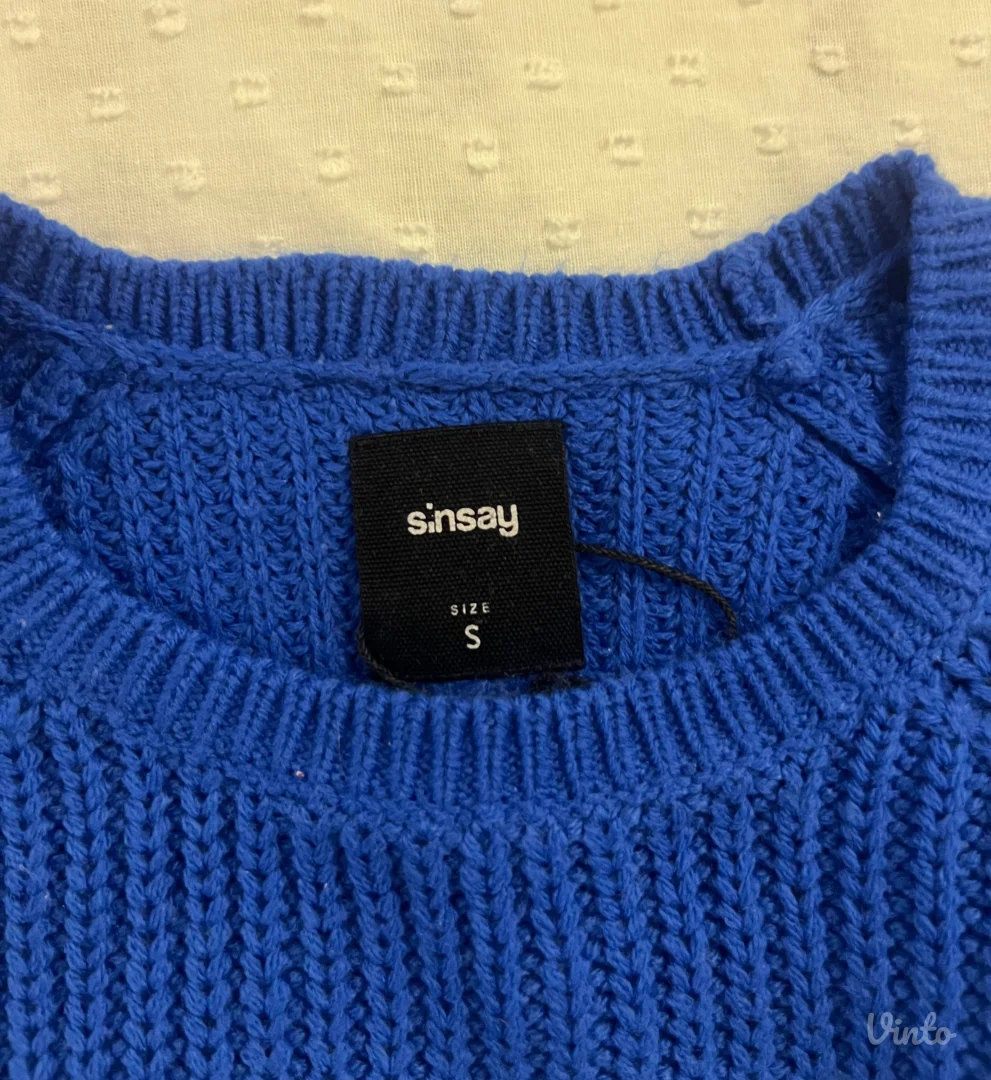 Sinsay - plavi dzemper