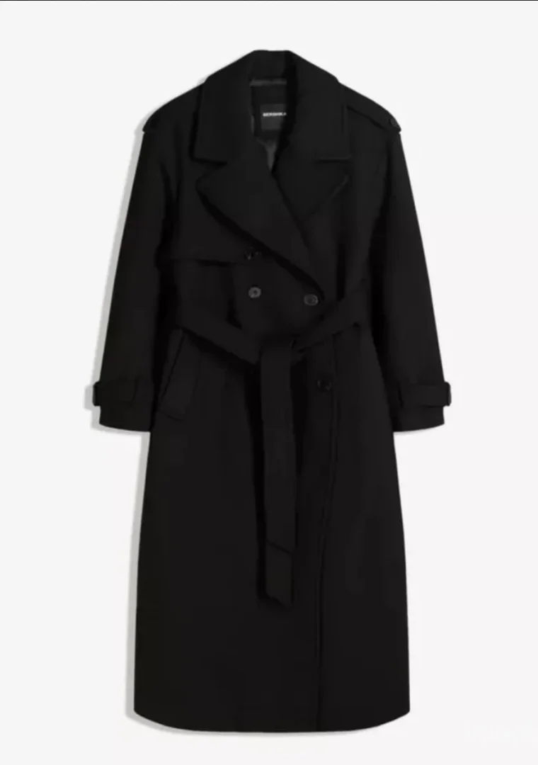 crni kaput dugacki uni velicina