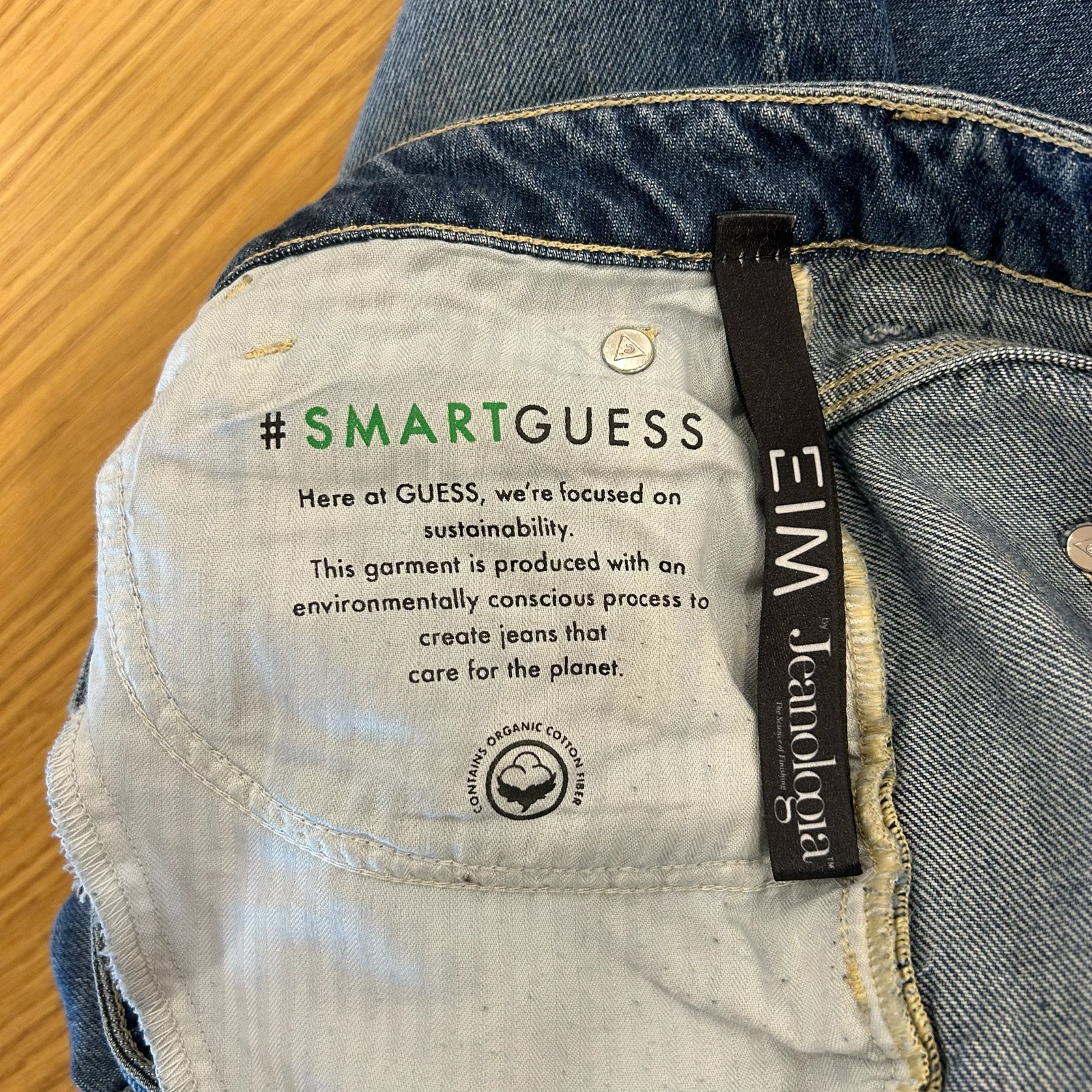 Guess - mom jeans farmerke