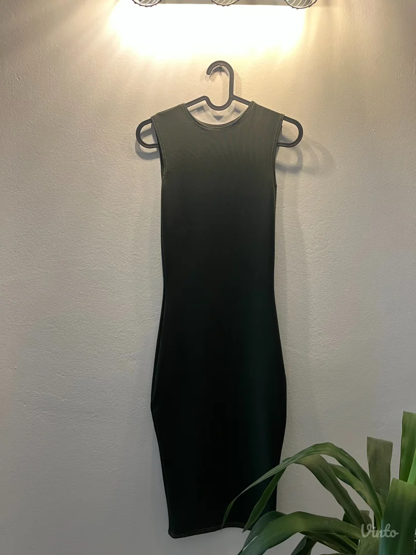 Maslinasto zelena haljina